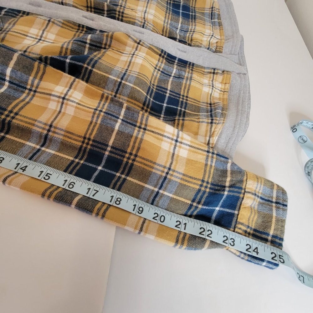 Marmot Women's Reagan Flannel L/S Plaid Hoodie Size M Grey Navy Tan NWT - Picture 5 of 12